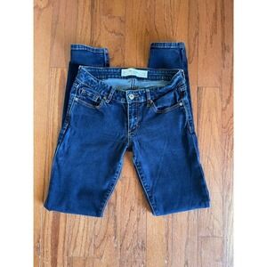 Abercrombie & Fitch Super Skinny Dark Wash Jeggings Sz 0 #089